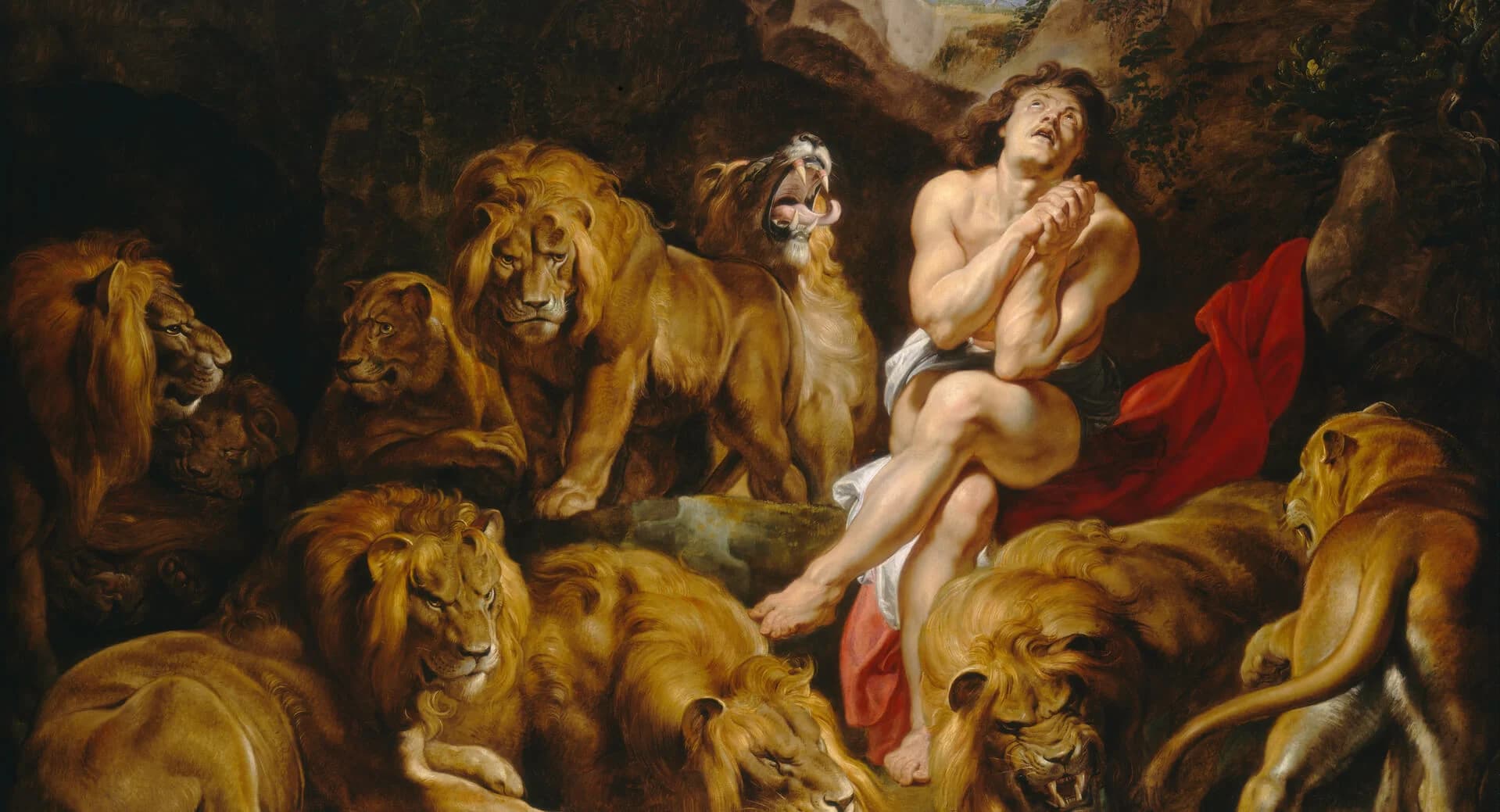 Daniel na cova dos leões